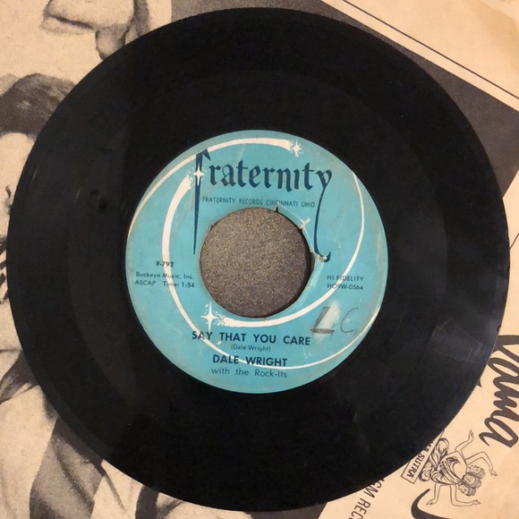 Dale Wright She's Neat Vinyl 45 Record '57 - Picture 4 of 4